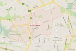 Map of Chatswood